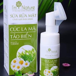 Sữa rửa mặt đầu cọ tạo bọt tự nhiên