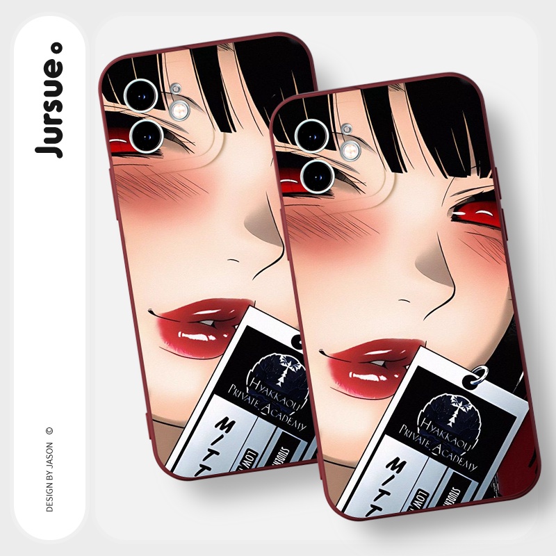 Ốp lưng JURSUE mềm chống sốc hoạt hình dễ thương đẹp cho iPhone 13 12 11 Pro Max SE 2020 X XR XS 8 7 ip 6S 6 Plus Y1976