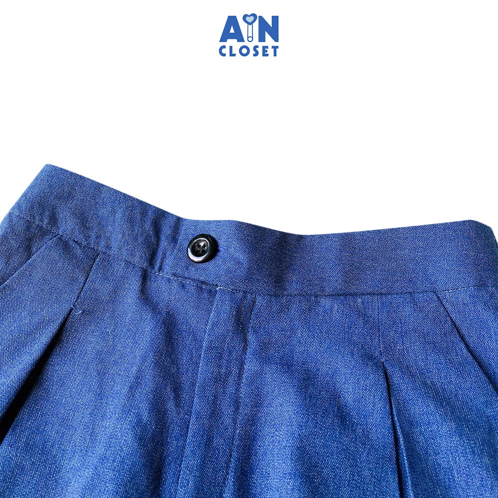 Quần baggy xanh cho mẹ cotton - AICDMEIZJD1K - AIN Closet