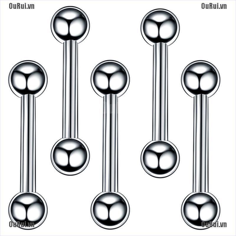 Bộ 60 Khuyên Xỏ Cơ Thể Bằng Kim Loại Cá Tính