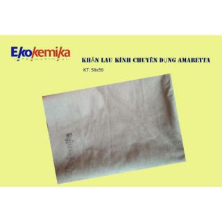 KHĂN LAU KÍNH CHUYÊN DỤNG EKOKEMIKA  AMERETTA MADE ITALY