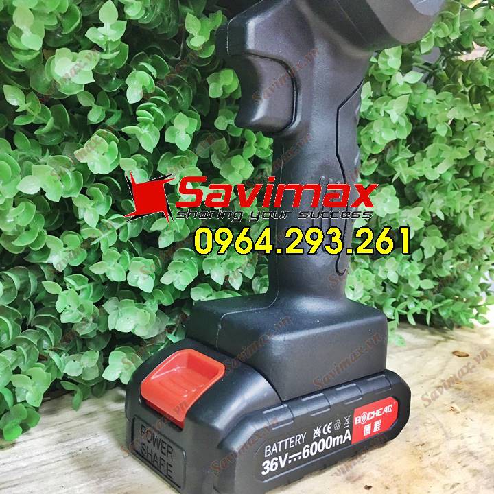 Cưa xích mini cầm tay chạy pin LION Savimax 36V