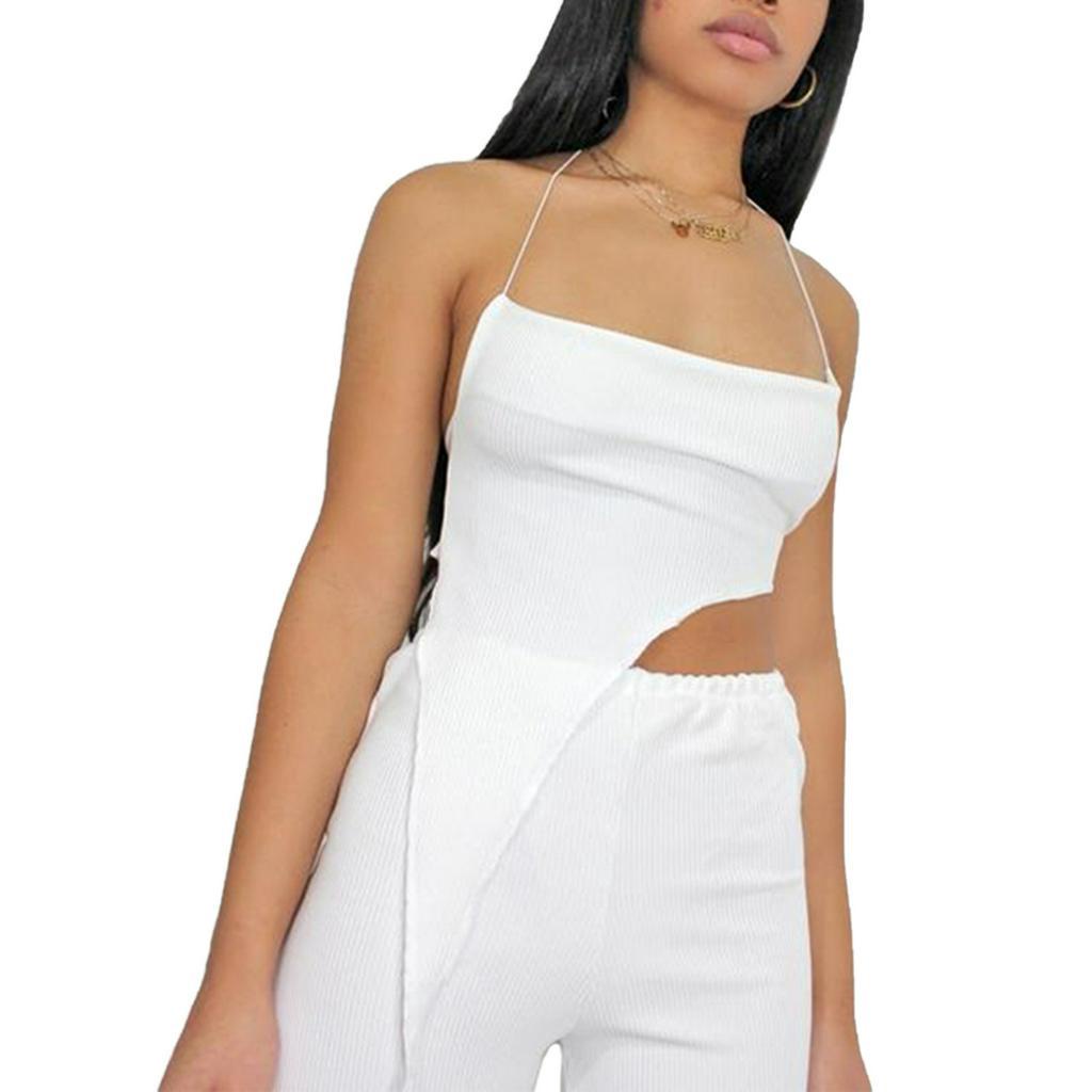 Áo Lửng Hai Dây Màu Trơn Gợi Cảm Cho Nữ