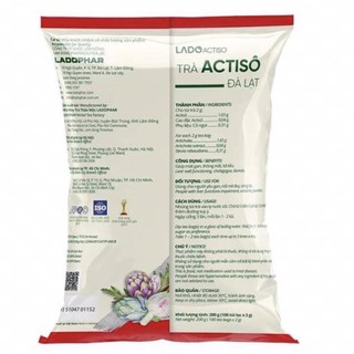 Gói Trà túi lọc Actiso Đà Lạt - (Dạng gói 100 túi lọc mỗi túi 2g)