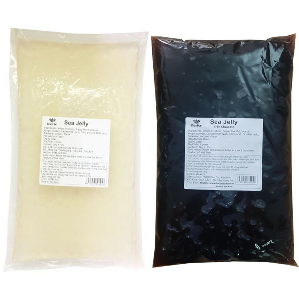 Trân châu 3Q Sea Jelly Gói 2kg - Gia store