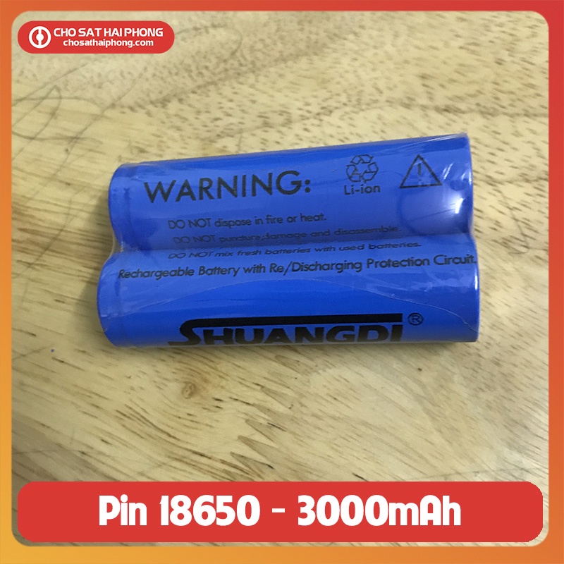 Pin UltraFire HD 18650 3000mAH 4.2V (1 Đôi)