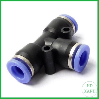 T nối nhanh 3 đầu 8mm lắp ống phun sương