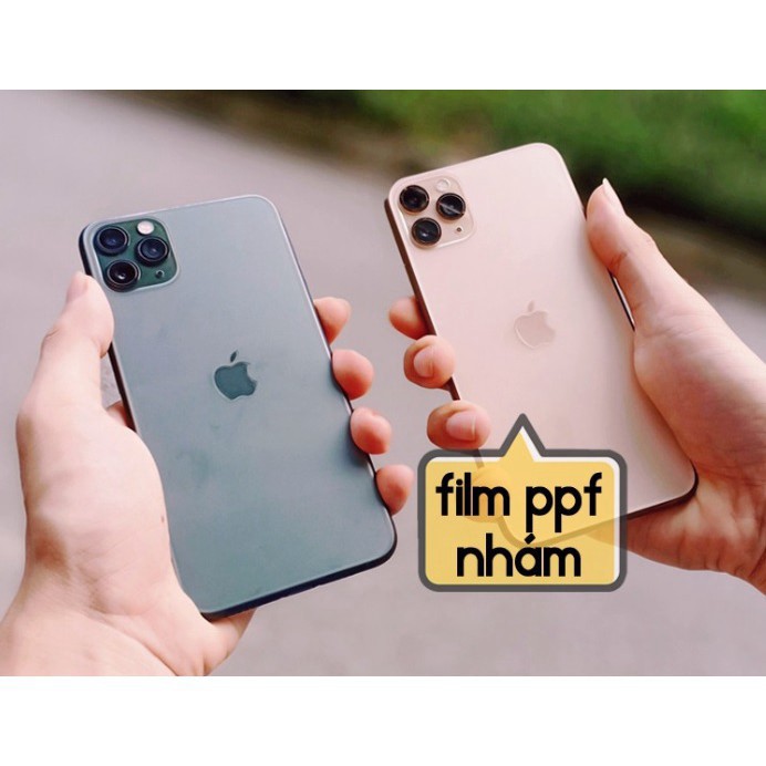 Miếng dán PPF chống vân tay và trong suốt Iphone 6/6s/6plus/8plus/x/xs max/11/11 promax/12/12 promax