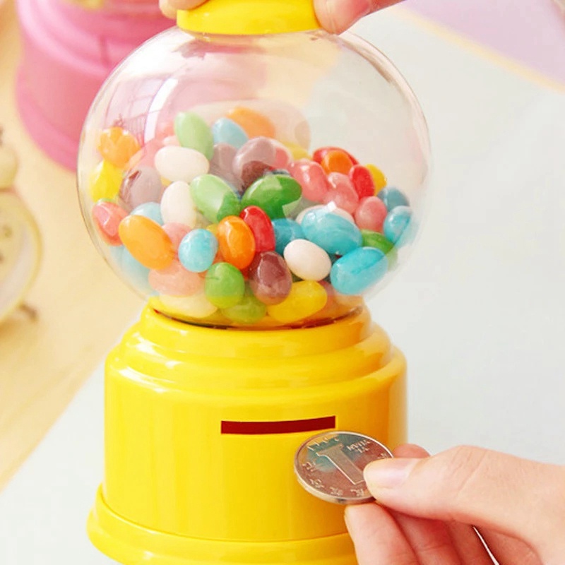 Máy vặn kẹo nhỏ nhắn dễ thương có thể làm hộp tiết kiệm tiện dụng