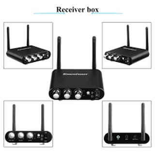 Bộ micro bluetooth karaoke Excelvan K38 - Mic đôi UHF