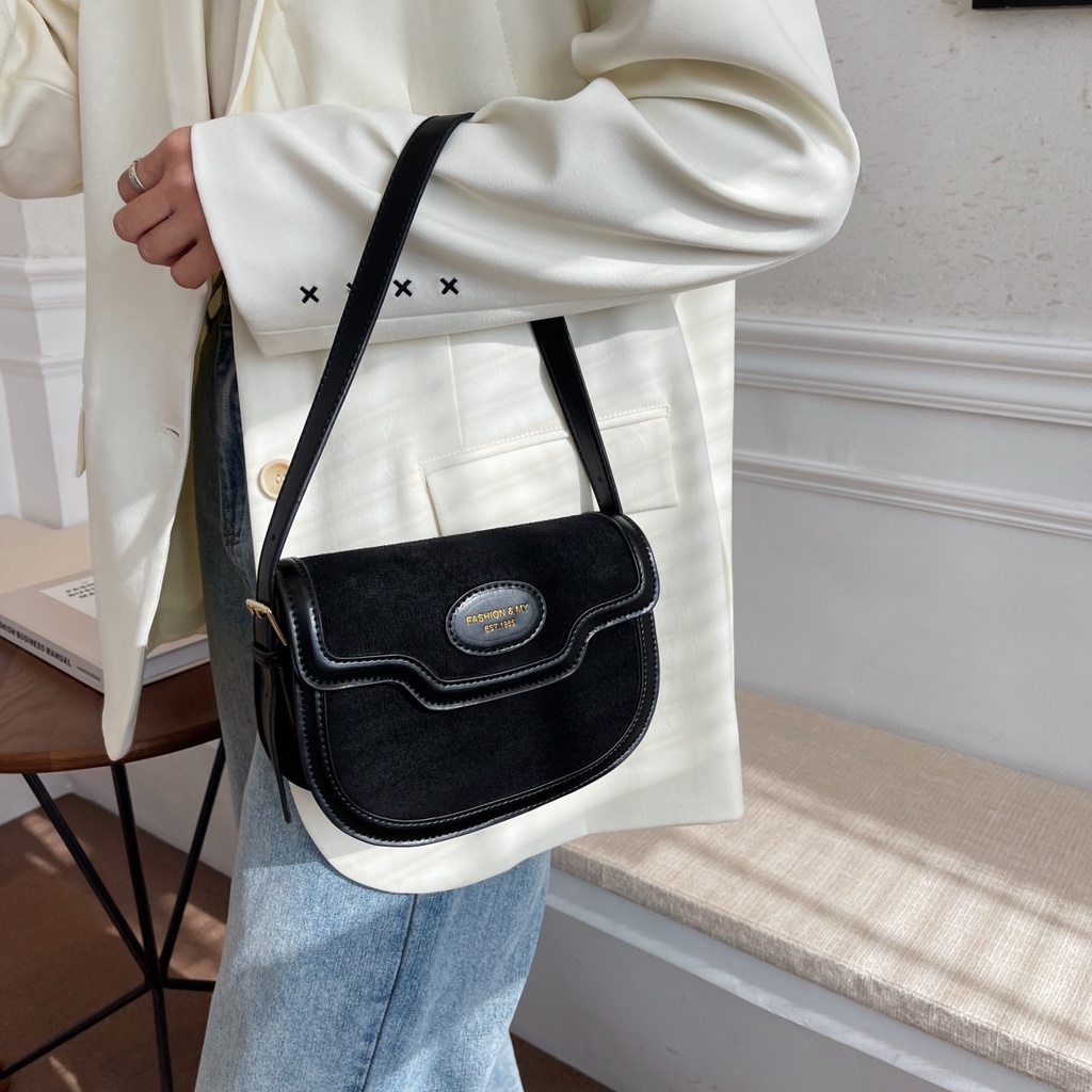 Túi nữ da lộn sang chảnh - T1326