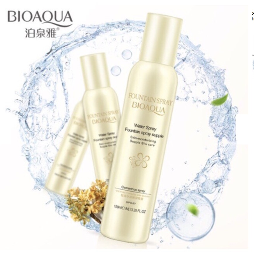 Xịt khoáng BIOAQUA