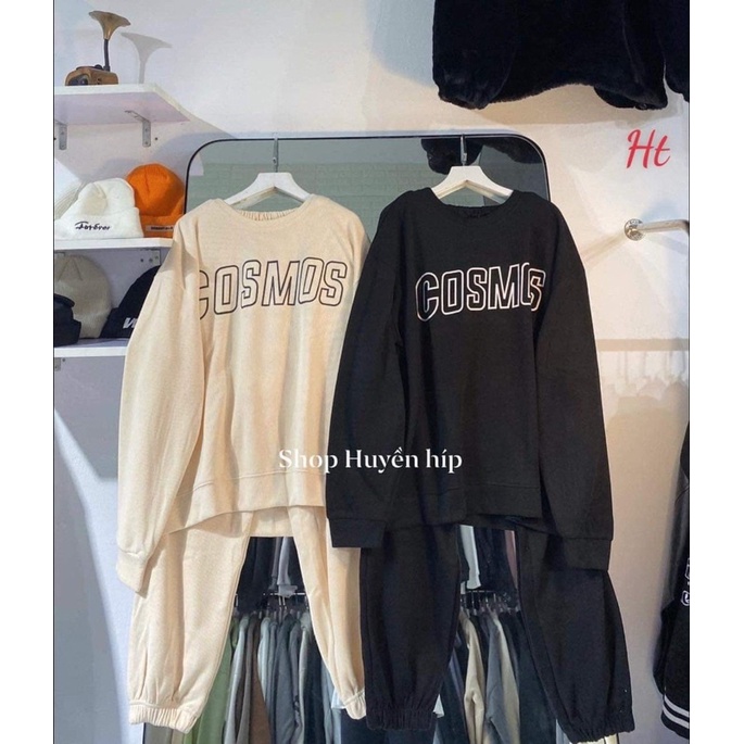 Bộ nỉ cotton COSMOS HT12