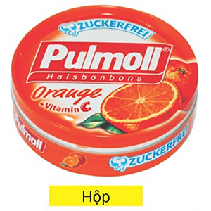 [FREESHIP 99K TOÀN QUỐC Kẹo ngậm ho cam không đường Pulmoll Orange VitaminC 50g