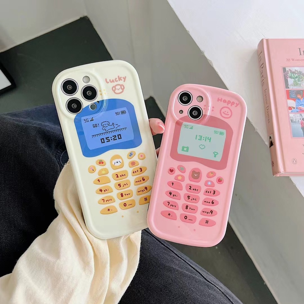Ốp Điện Thoại tpu Mềm Hình Tròn Cho iphone 13 pro max ins12 pro max 11 pro max xsmax