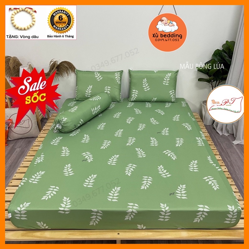 Ga chống thấm cho bé, chất liệu thun cotton lụa cao cấp chính hãng PT, drap chống thấm tuyệt đối, bé tè lau là sạch