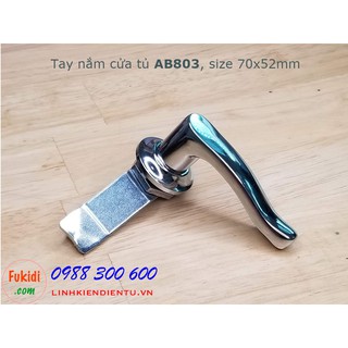 Tay nắm cửa tủ điện hợp kim kẽm - AB803