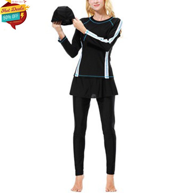 Bộ Đồ Bơi Liền Thân Dài Tay In Họa Tiết Gợi Cảm Cho Nữ | BigBuy360 - bigbuy360.vn