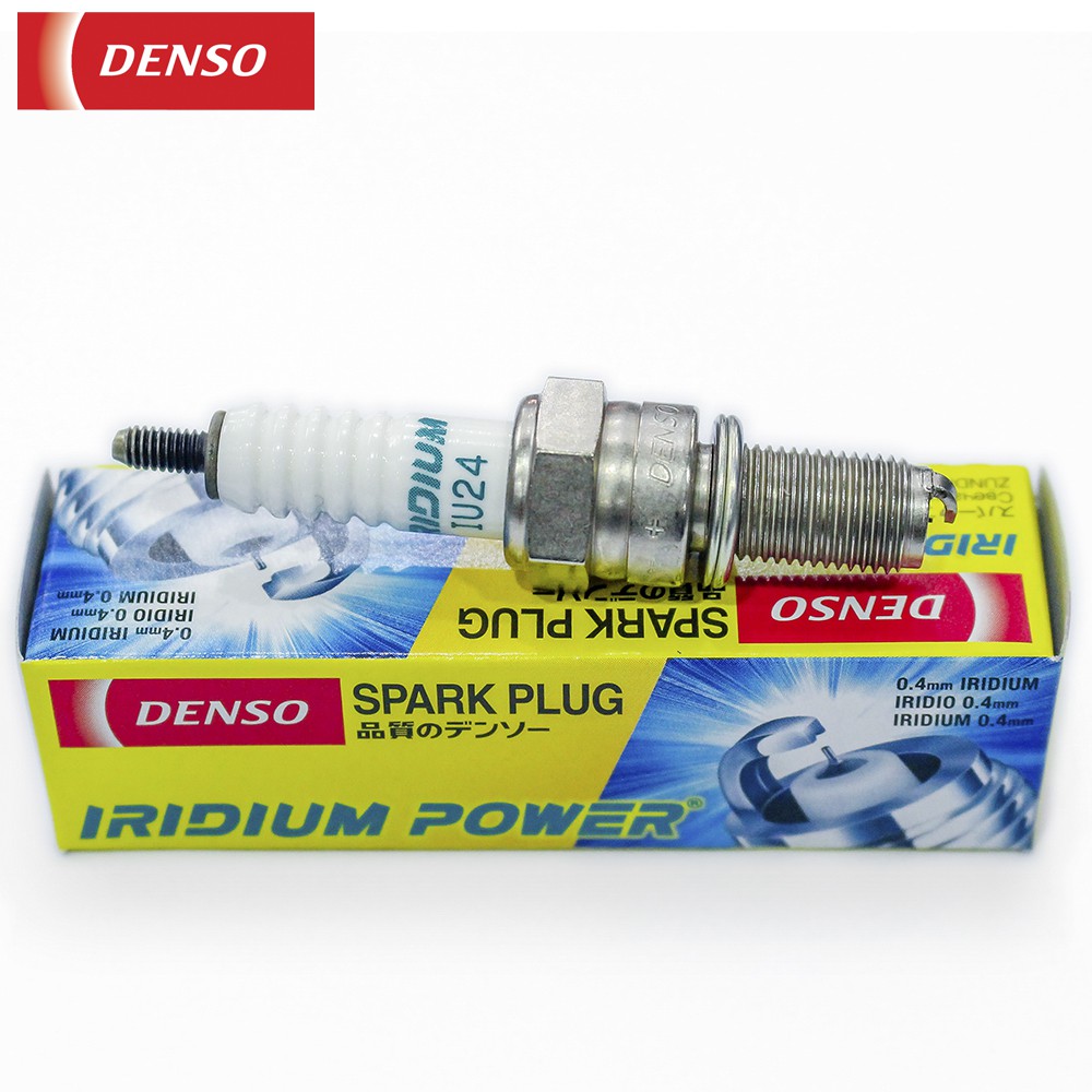 Bugi Denso Iridium IU24 xe NVX, Exciter 135/150, Raider, Air Blade 125