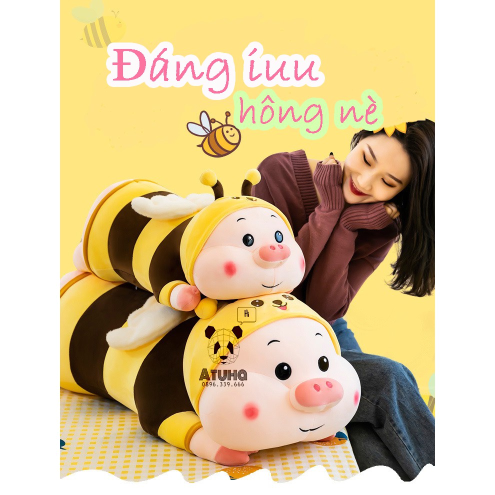 Gấu bông Bee Pig, Heo Ong Chăm Chỉ Dễ Thương