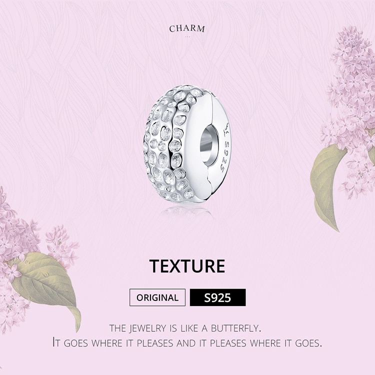Phụ kiện hạt Bamoer từ bạc dùng làm đồ trang sức cho nữ