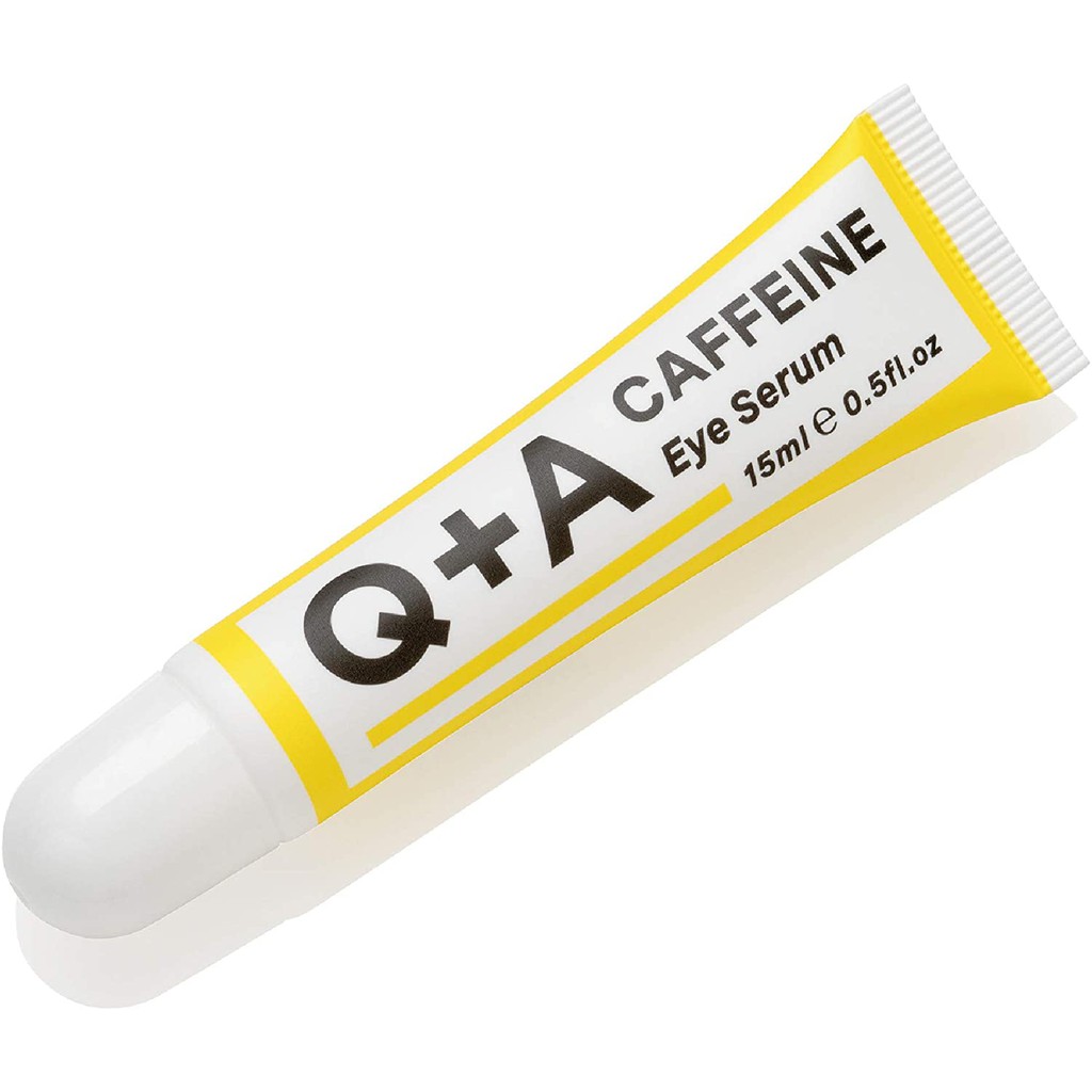 Chăm sóc vùng da mắt hãng Q+A sản xuất tại Vương Quốc Anh UK tinh chất huyết thanh Caffeine Eye Serum giảm lão hóa 15ml