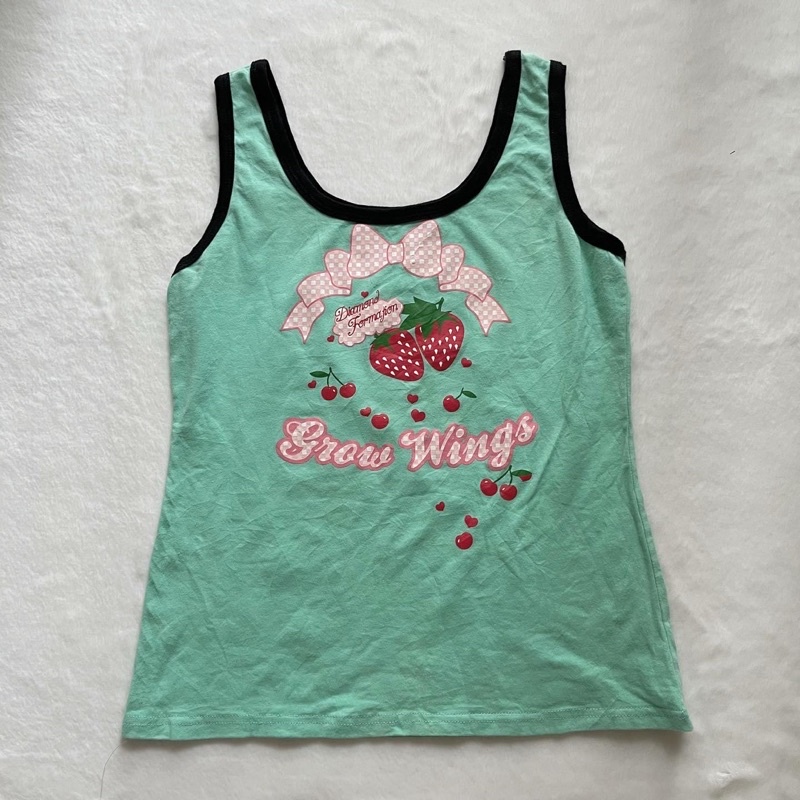 Áo tank dễ thương y2k 2hand