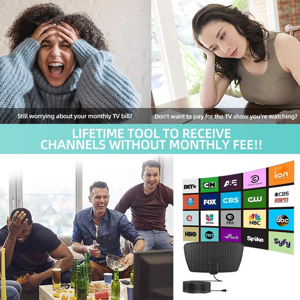 Ăng Ten TV Kỹ Thuật Số HDTV 4k Và Phụ Kiện