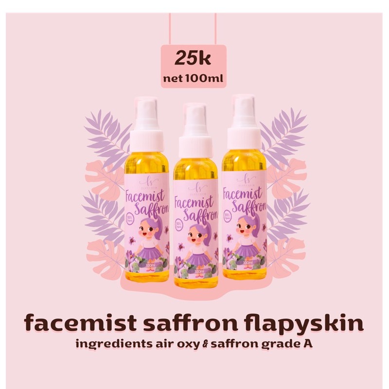(Hàng Mới Về) Chai Tinh Chất Saffron Chăm Sóc Da Mặt 100ml