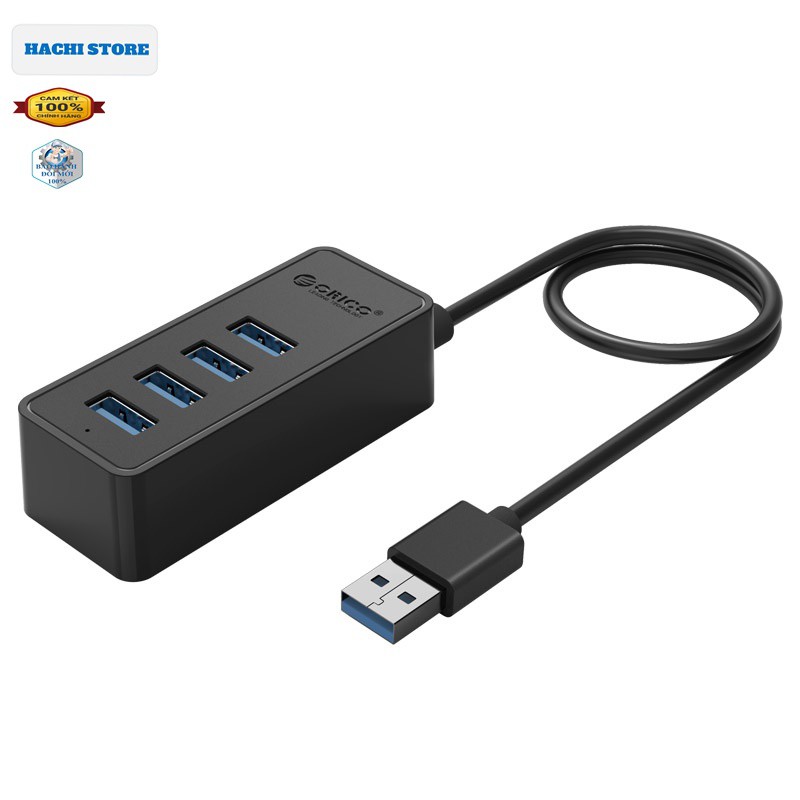 Bộ chia USB 3.0 4 cổng ORICO W5P-U3 – Hàng Phân Phối Chính Hãng