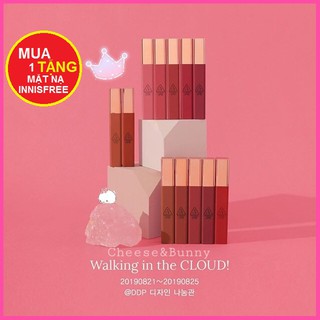 [Tặng mặt nạ innisfree] Son 3CE Cloud Lip Tint Chính Hãng-Full 12 màu