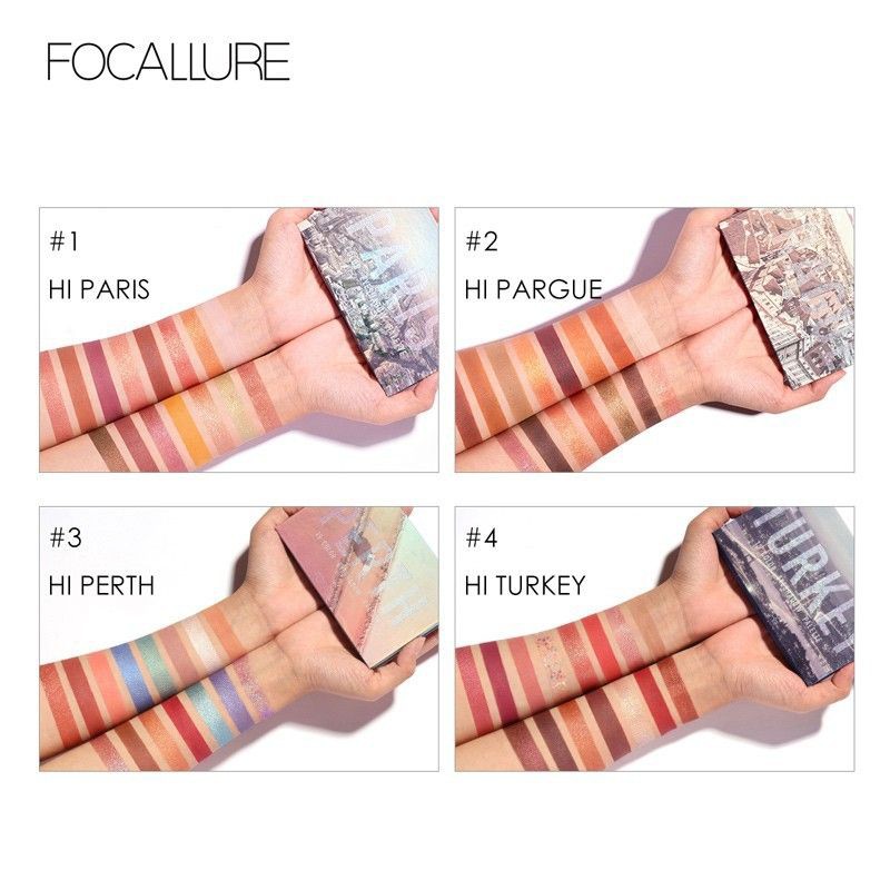 FOCALLURE - Bảng mắt Hi Turkey Eyeshadow Palette