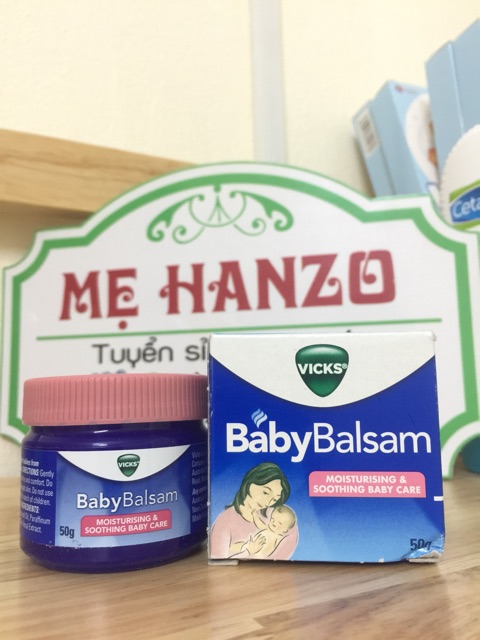 Dầu bôi ấm ngực cho bé BabyBalsam