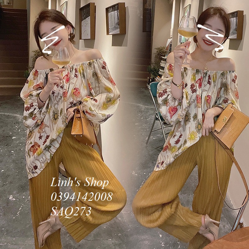 Set Áo Quần Bầu Bộ Bầu Xinh SAQ273