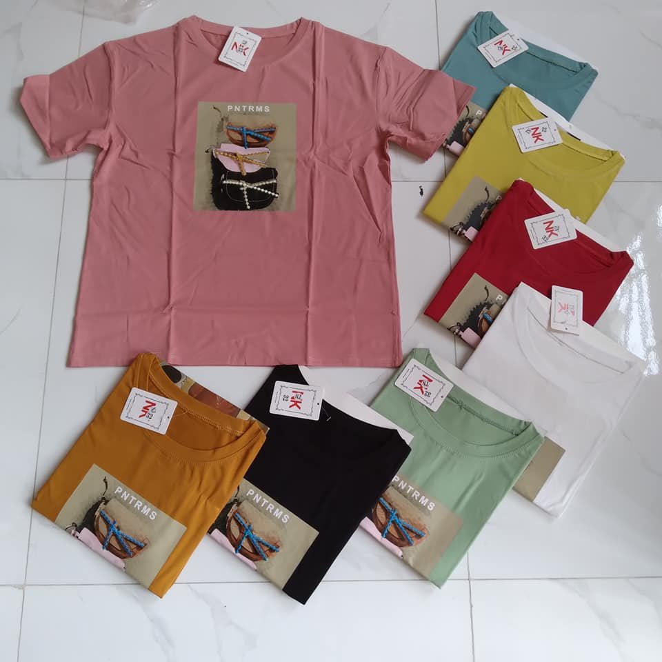 COMBO 3 ÁO THUN TAY LỠ NỮ FROM RỘNG COMBO 100K/1 CÁI