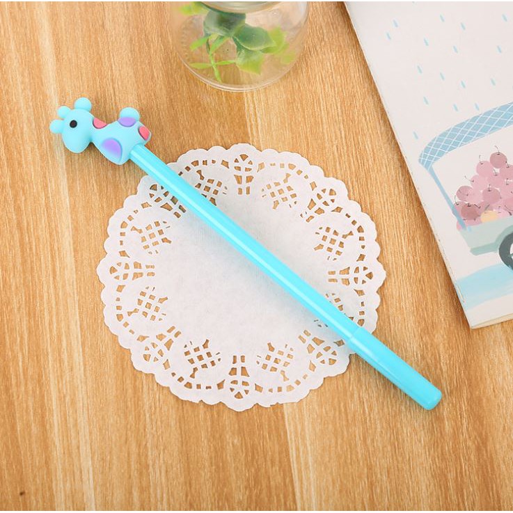 Bút Gel Nước Mực Đen Hươu Nhiều Màu H46