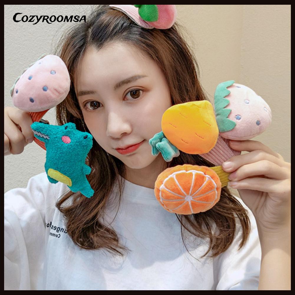 Kẹp Tóc Hình Trái Cây Nhiều Màu Dễ Thương Cho Nữ