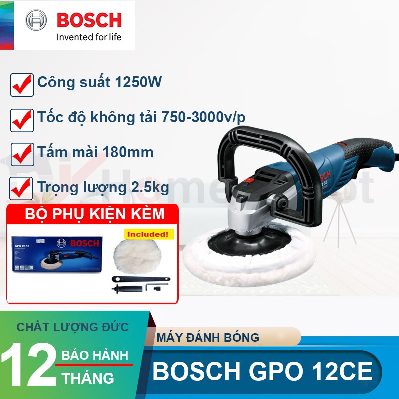 Máy Đánh Bóng Bosch GPO 12CE