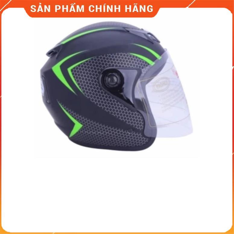 Mũ Bảo Hiểm Moto PGK Tem V2 Kính Khói