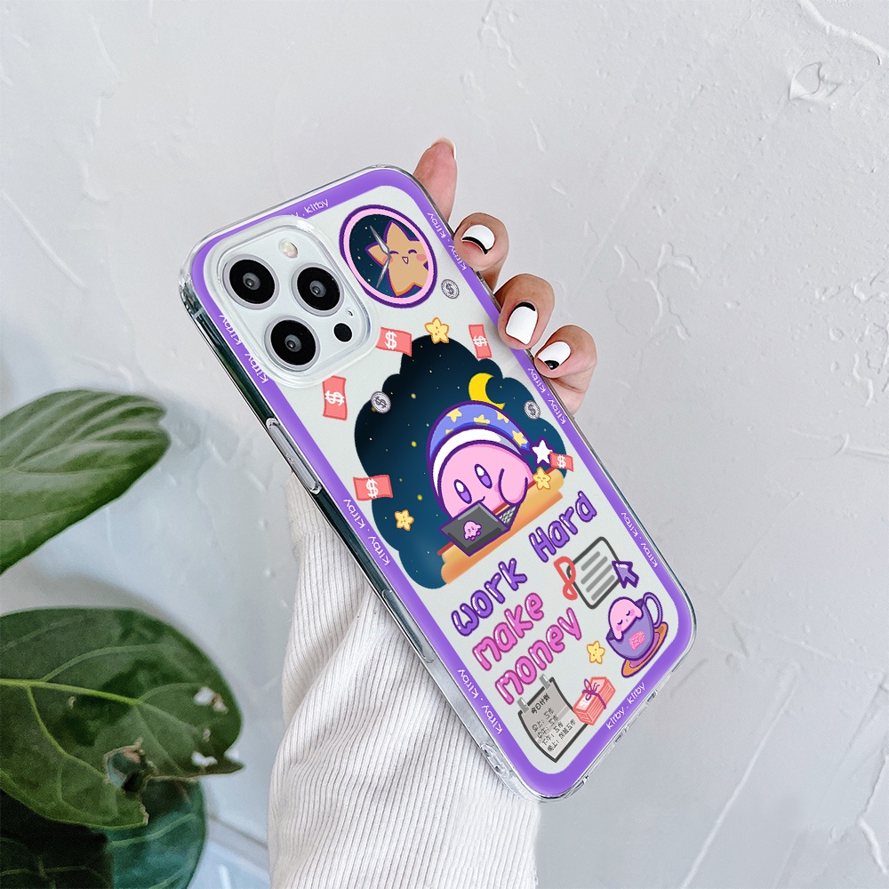 Ốp Điện Thoại Tpu Mềm Chống Sốc In Hình Kirby Cho iPhone 11 12 13 pro max XS X XR XSMax 7 8 6 6s plus SE 2020