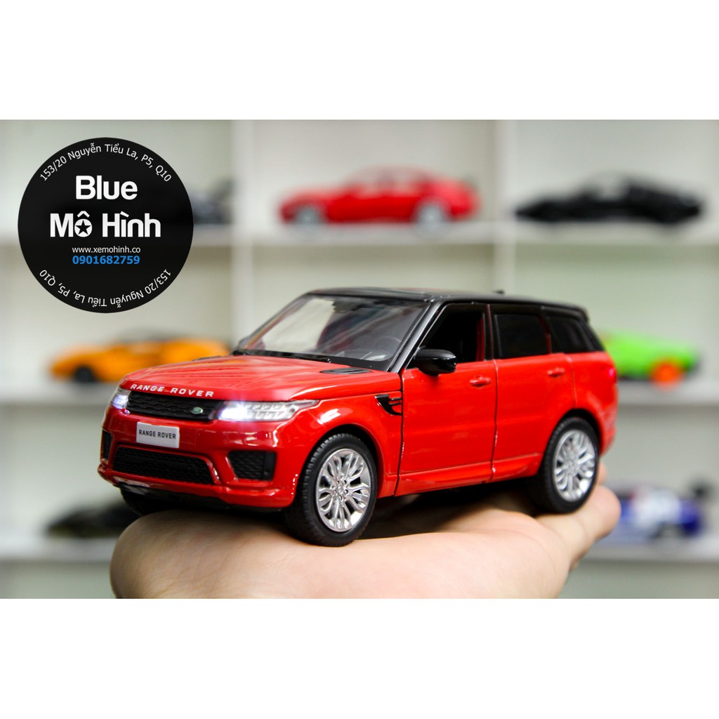 Blue mô hình | Xe mô hình Range Rover Sport SUV mở hết cửa 1:32