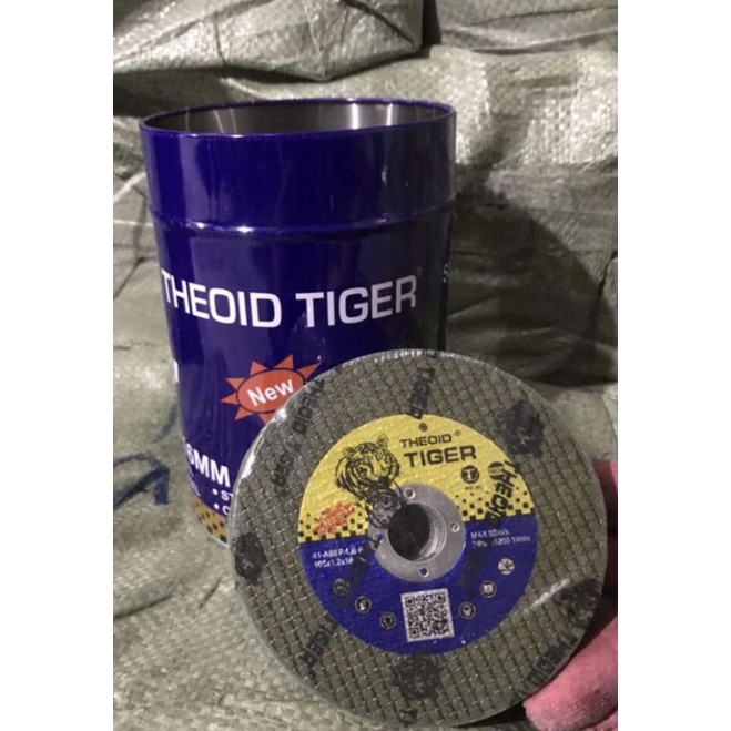 Hộp Đá Cắt Sắt, Cắt Inox TIGER 100 Hàng Loại 1 Chính Hãng