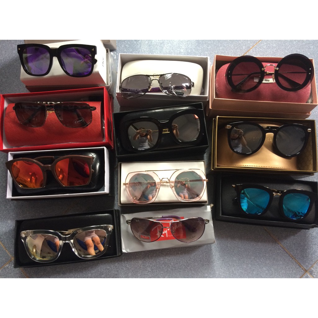 Kính mát Monter đen bạc tráng gương đi nắng cao cấp | BigBuy360 - bigbuy360.vn