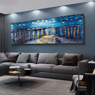 Tranh Treo Tường Trang Trí Nội Thất Hình Tranh Sơn Dầu van gogh