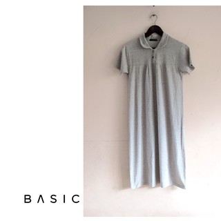 Đầm công sở tay lỡ dáng dài Polo Dress