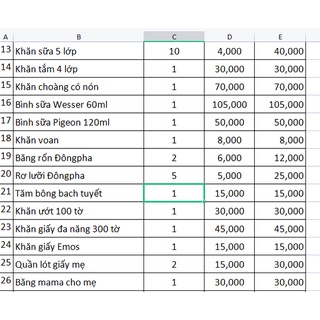 SET ĐỒ SƠ SINH TIẾT KIỆM CHO BÉ GÁI SET 1.502.000đ