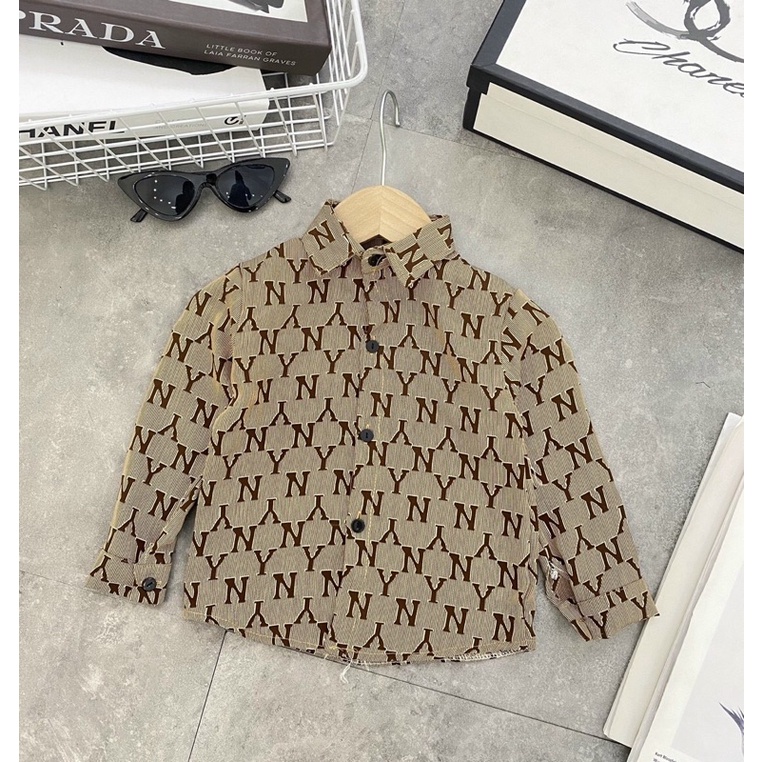 Áo sơ mi hàn cho bé trai thu đông 8-28kg