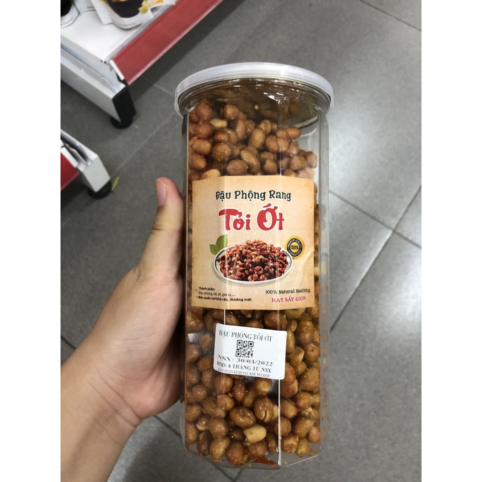 Đậu phộng rang tỏi ớt