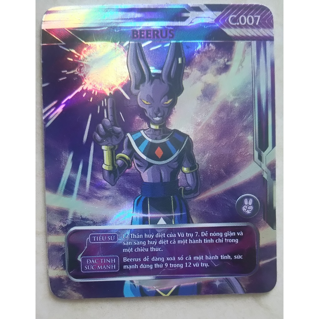 Thẻ Toonies Dragon ball