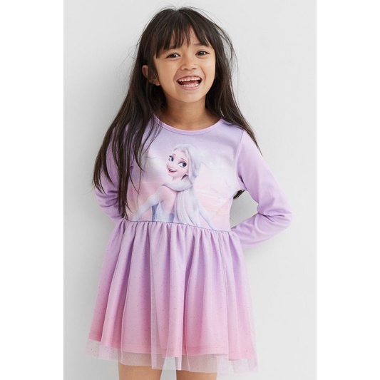 Váy elsa hm bé gái sale